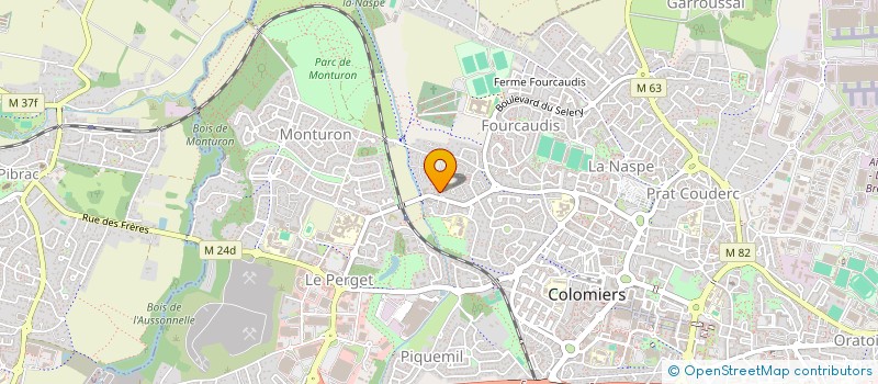 localisation de l'entreprise MONSIEUR JEAN-BAPTISTE FEREY à COLOMIERS