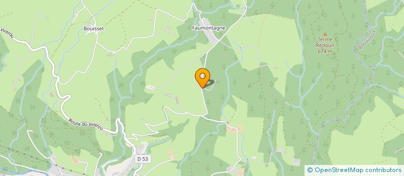 localisation de l'entreprise MONSIEUR JEAN-BAPTISTE FIOR  SAINT-AMANS-VALTORET