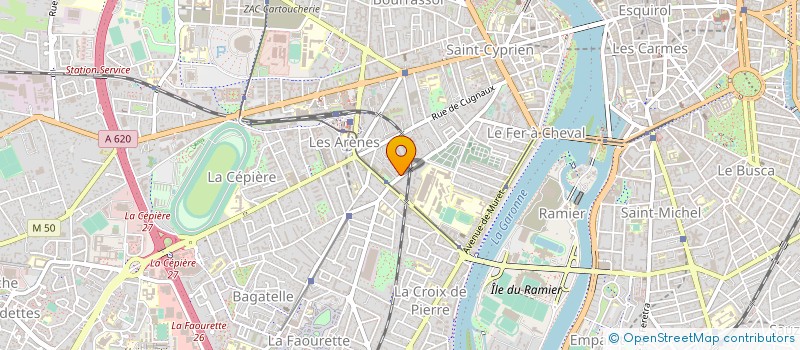 localisation de l'entreprise MONSIEUR JEAN-BAPTISTE FOLL à TOULOUSE