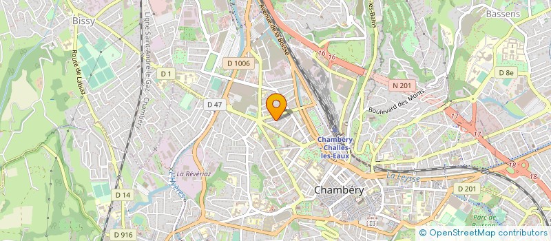 localisation de l'entreprise MONSIEUR JEAN-BAPTISTE FOURNIER  CHAMBERY