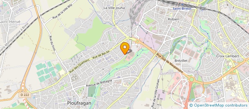 localisation de l'entreprise MONSIEUR JEAN-BAPTISTE FREMAUX  PLOUFRAGAN