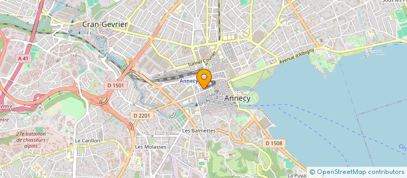 localisation de l'entreprise MONSIEUR JEAN BAPTISTE GALOPIN à ANNECY