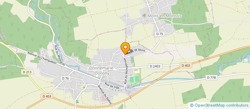 localisation de l'entreprise MONSIEUR JEAN-BAPTISTE GALOUZEAU DE VILLEPIN  DONNEMARIE-DONTILLY