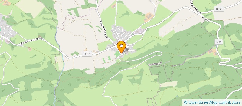 localisation de l'entreprise MONSIEUR JEAN-BAPTISTE GARNIER  REUGNEY