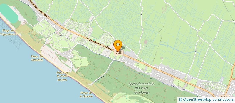 localisation de l'entreprise MONSIEUR JEAN-BAPTISTE GAVARD  SAINT-JEAN-DE-MONTS