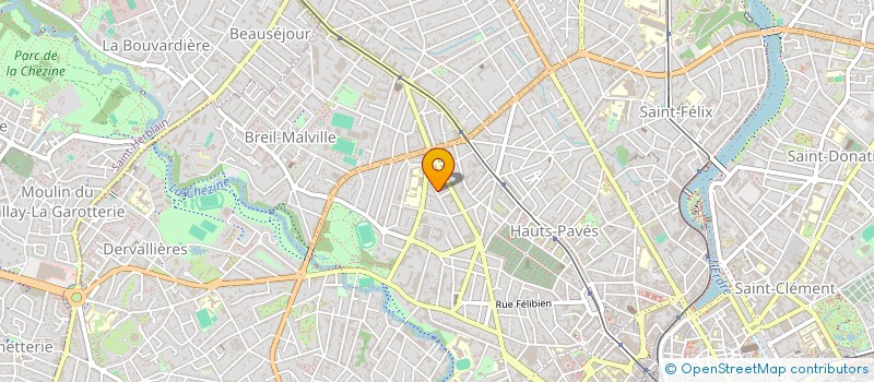 localisation de l'entreprise MONSIEUR JEAN BAPTISTE GELLEE à NANTES