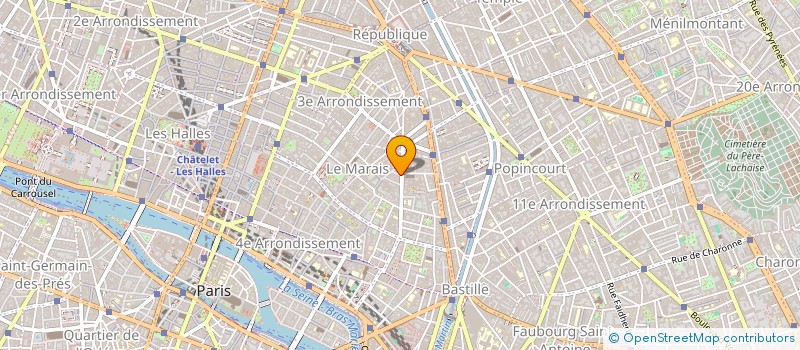 localisation de l'entreprise MONSIEUR JEAN-BAPTISTE GEORJON  PARIS