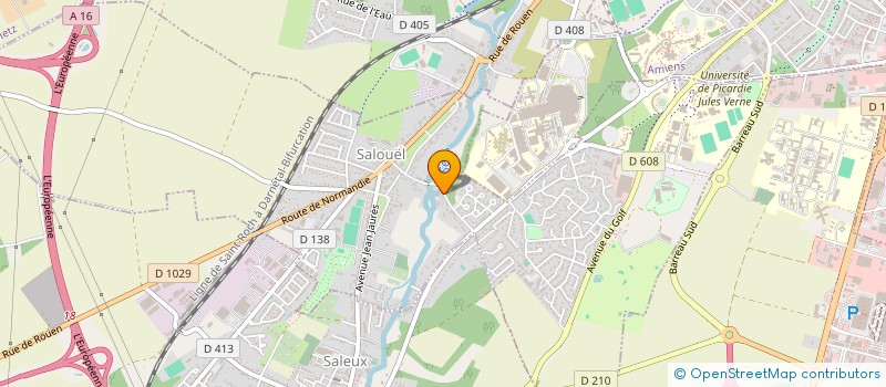 localisation de l'entreprise MONSIEUR JEAN-BAPTISTE GERARD à SALOUEL