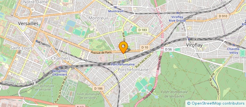 localisation de l'entreprise MONSIEUR JEAN-BAPTISTE GIANNINI à VERSAILLES