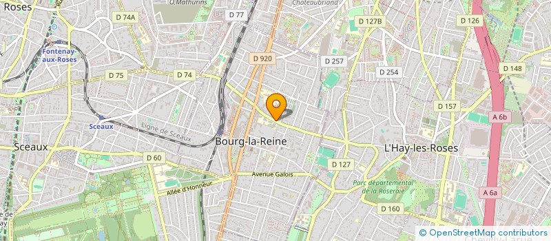 localisation de l'entreprise MONSIEUR JEAN-BAPTISTE GIFFARD à BOURG-LA-REINE