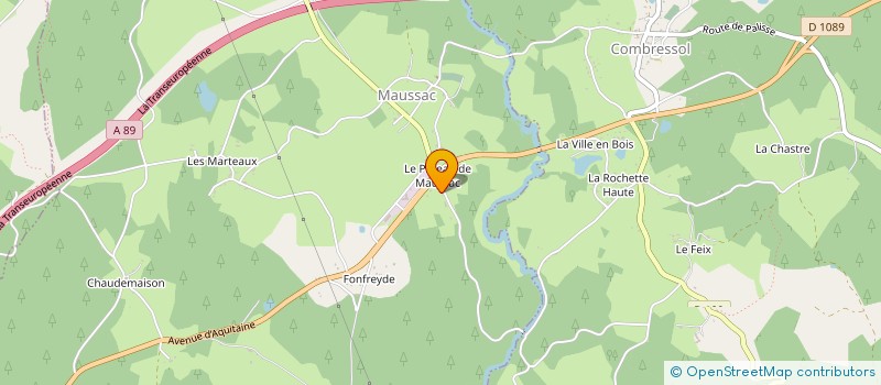 localisation de l'entreprise MONSIEUR JEAN-BAPTISTE GIOUX  AMBRUGEAT