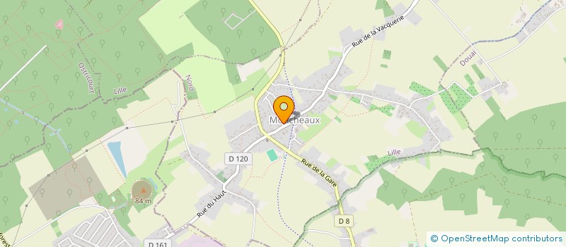 localisation de l'entreprise MONSIEUR JEAN-BAPTISTE GOUBET  MONCHEAUX