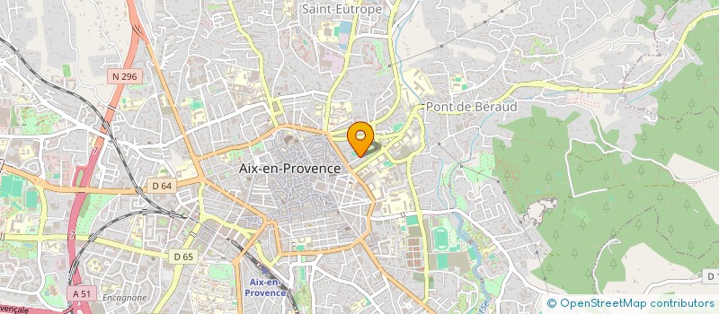 localisation de l'entreprise MONSIEUR JEAN BAPTISTE GOURAUD à AIX-EN-PROVENCE