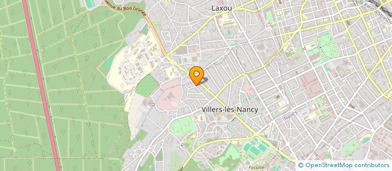 localisation de l'entreprise MONSIEUR JEAN-BAPTISTE GRANGIER à VILLERS-LES-NANCY