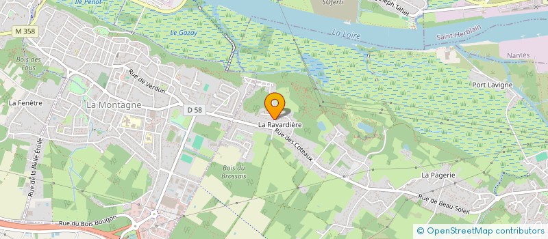 localisation de l'entreprise MONSIEUR JEAN BAPTISTE GRENOUILLEAU  BOUGUENAIS