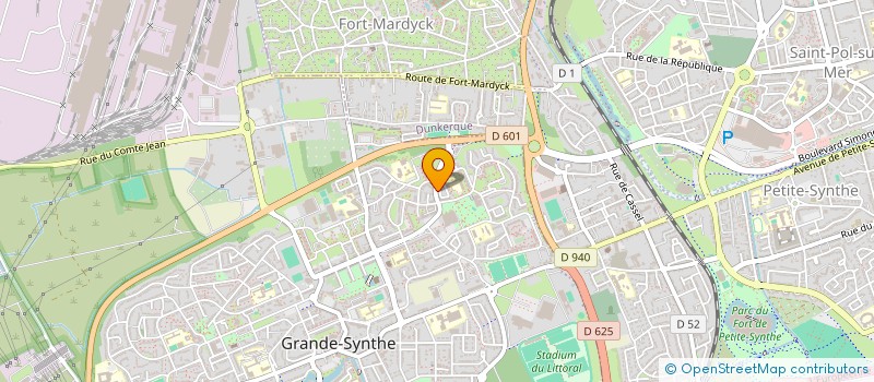 localisation de l'entreprise MONSIEUR JEAN-BAPTISTE GUILBERT  GRANDE-SYNTHE