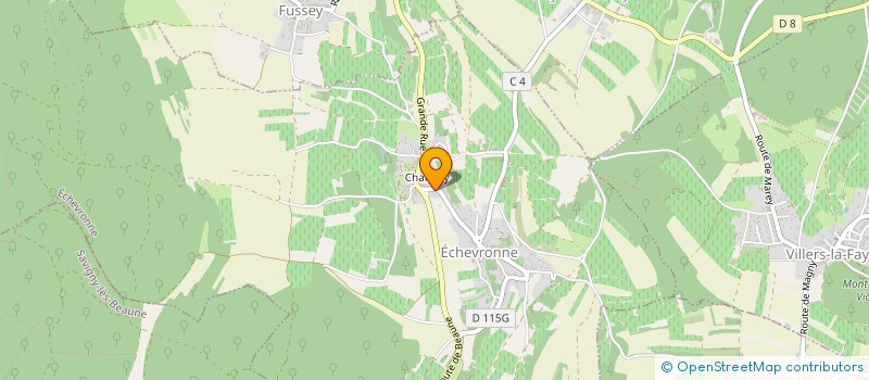 localisation de l'entreprise MONSIEUR JEAN BAPTISTE GUILLEMIER  ECHEVRONNE