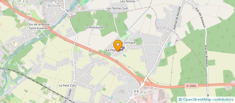 localisation de l'entreprise MONSIEUR JEAN-BAPTISTE GUYON à CHECY