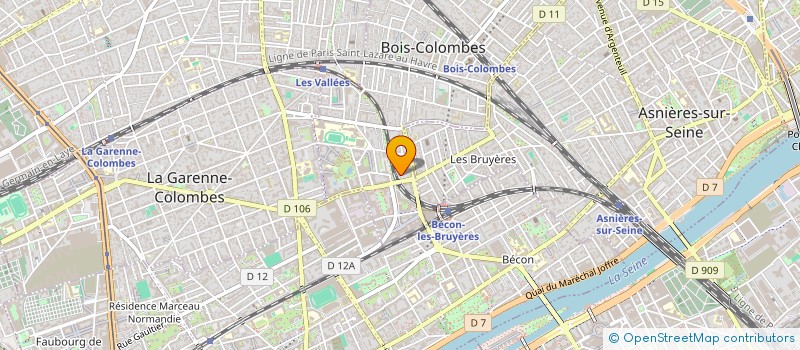 localisation de l'entreprise MONSIEUR JEAN-BAPTISTE HABASHI à BOIS-COLOMBES