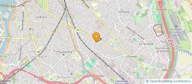 localisation de l'entreprise MONSIEUR JEAN-BAPTISTE HALLE  TOULOUSE