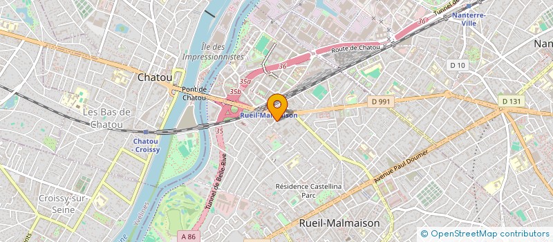 localisation de l'entreprise MONSIEUR JEAN-BAPTISTE HANAK  RUEIL-MALMAISON