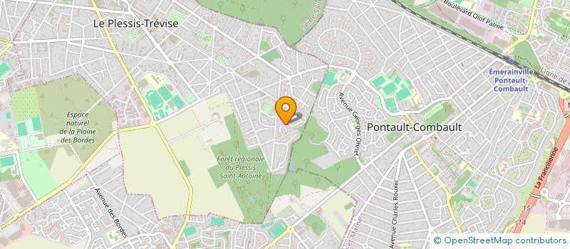 localisation de l'entreprise MONSIEUR JEAN-BAPTISTE HASSIKA à LE PLESSIS-TREVISE