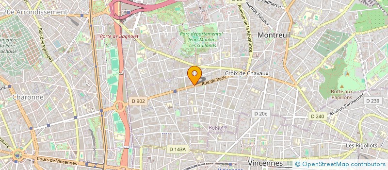 localisation de l'entreprise MONSIEUR JEAN-BAPTISTE HENIN à MONTREUIL