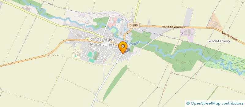 localisation de l'entreprise MONSIEUR JEAN-BAPTISTE HENRIET  PONTFAVERGER-MORONVILLIERS