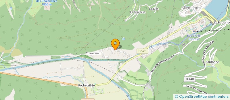 localisation de l'entreprise MONSIEUR JEAN-BAPTISTE HEYVAERT  ALLEMOND