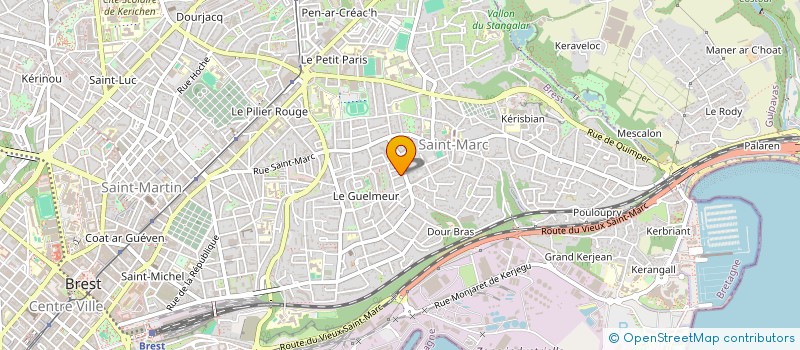 localisation de l'entreprise MONSIEUR JEAN-BAPTISTE HIRIGARAY à BREST