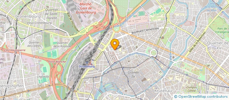 localisation de l'entreprise MONSIEUR JEAN BAPTISTE HORBER à STRASBOURG