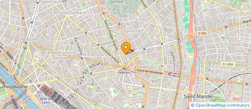 localisation de l'entreprise MONSIEUR JEAN-BAPTISTE INGOLD  PARIS