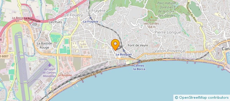 localisation de l'entreprise MONSIEUR JEAN-BAPTISTE JALAIS à CANNES