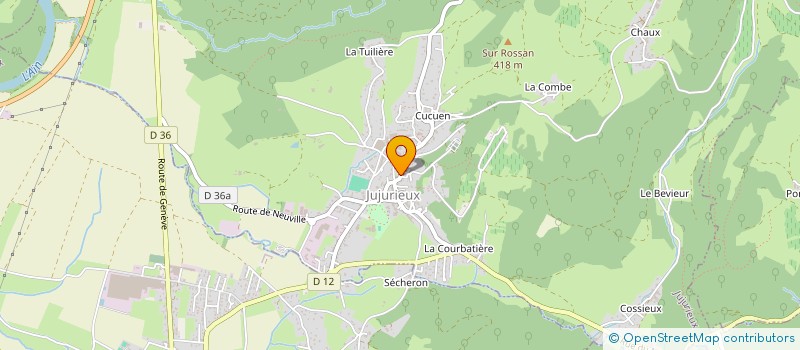 localisation de l'entreprise MONSIEUR JEAN-BAPTISTE JANELLO à JUJURIEUX