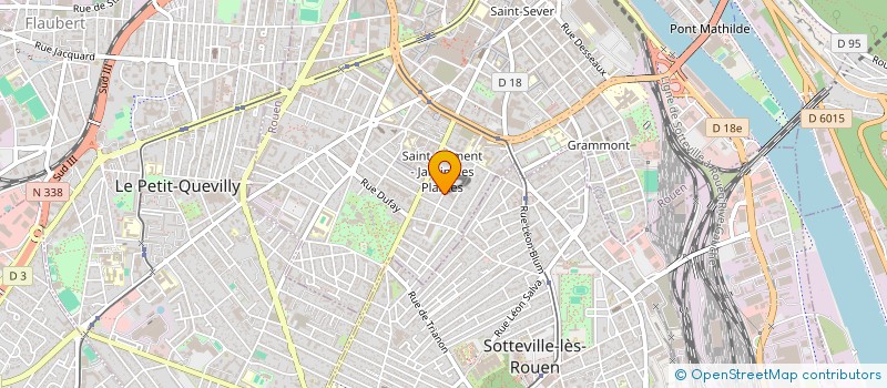 localisation de l'entreprise MONSIEUR JEAN-BAPTISTE JOANNIC à ROUEN