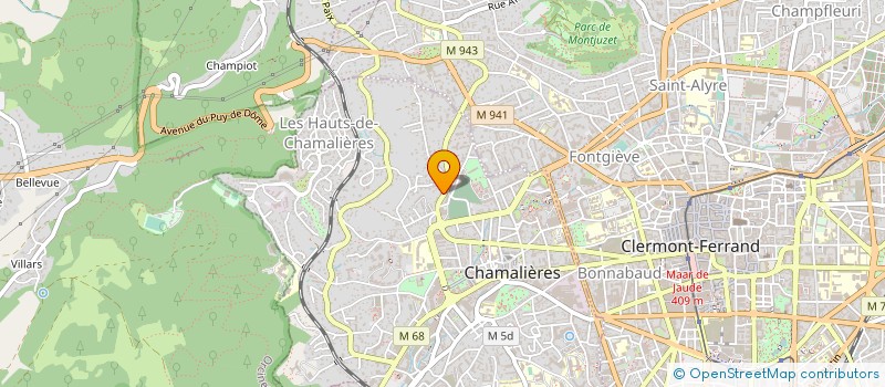 localisation de l'entreprise MONSIEUR JEAN-BAPTISTE JOFFREDO  CEYRAT