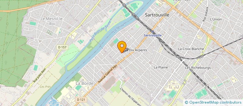 localisation de l'entreprise MONSIEUR JEAN-BAPTISTE JOLY à SARTROUVILLE