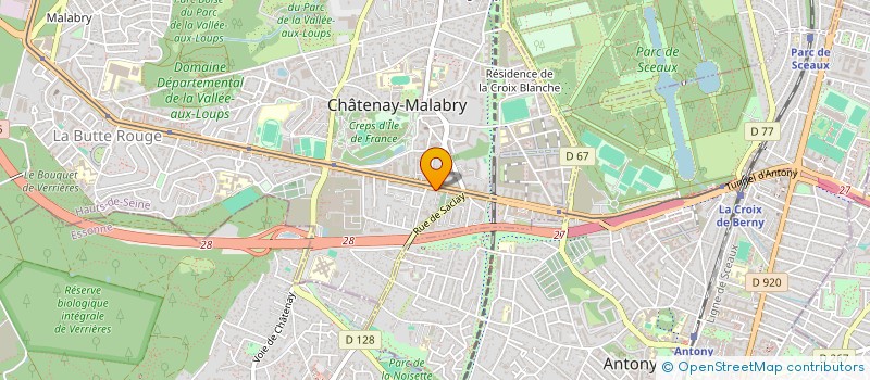 localisation de l'entreprise MONSIEUR JEAN-BAPTISTE JUGE  CHATENAY-MALABRY