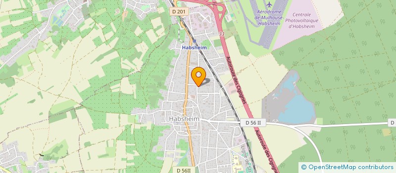 localisation de l'entreprise MONSIEUR JEAN-BAPTISTE KAWKA  HABSHEIM
