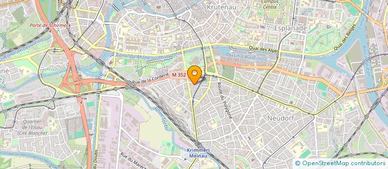 localisation de l'entreprise MONSIEUR JEAN-BAPTISTE KLEIN à STRASBOURG
