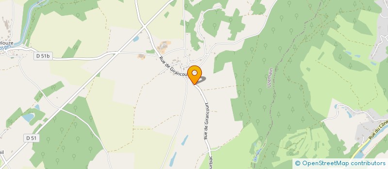 localisation de l'entreprise MONSIEUR JEAN-BAPTISTE KURASINSKI  UZEMAIN