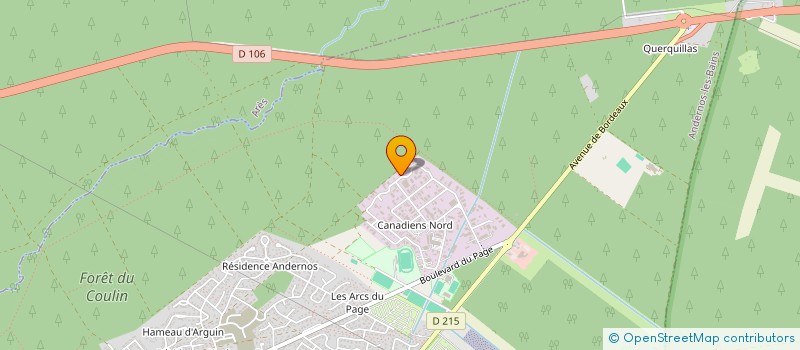 localisation de l'entreprise MONSIEUR JEAN-BAPTISTE L HER  ANDERNOS-LES-BAINS