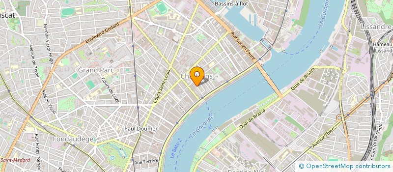 localisation de l'entreprise MONSIEUR JEAN-BAPTISTE LABARTHE  BORDEAUX