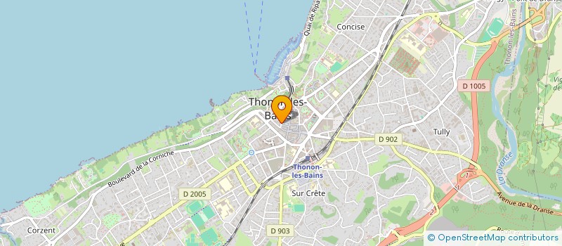 localisation de l'entreprise MONSIEUR JEAN-BAPTISTE LAHOTTE à THONON-LES-BAINS
