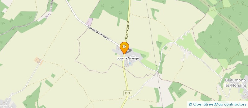 localisation de l'entreprise MONSIEUR JEAN-BAPTISTE LALLAU  BEAUMONT-LES-NONAINS