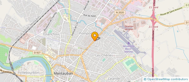 localisation de l'entreprise MONSIEUR JEAN-BAPTISTE LAMARQUE  MONTAUBAN