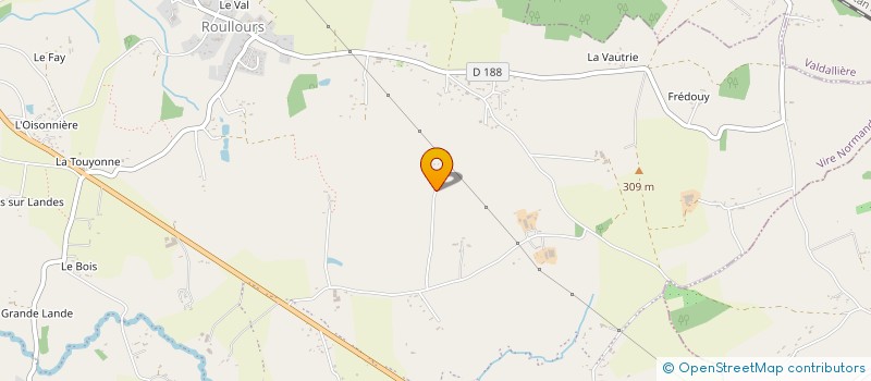 localisation de l'entreprise MONSIEUR JEAN-BAPTISTE LANGELIER à VIRE-NORMANDIE
