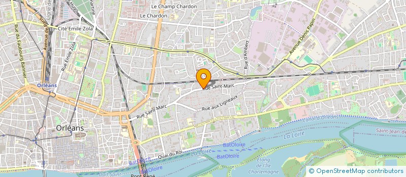 localisation de l'entreprise MONSIEUR JEAN-BAPTISTE LANGLOIS à ORLEANS