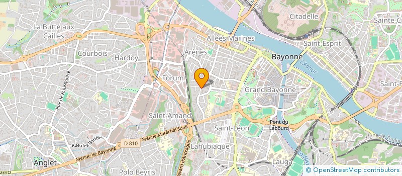 localisation de l'entreprise MONSIEUR JEAN-BAPTISTE LASSUS à BAYONNE