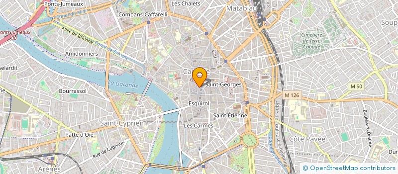 localisation de l'entreprise MONSIEUR JEAN BAPTISTE LE TOUZE à TOULOUSE